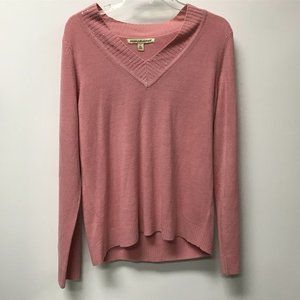 NWT Debbie Morgan Rhinestone Stud Pullover Sweater